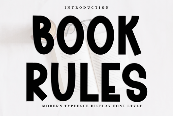 Book Rules Font - Featured Image