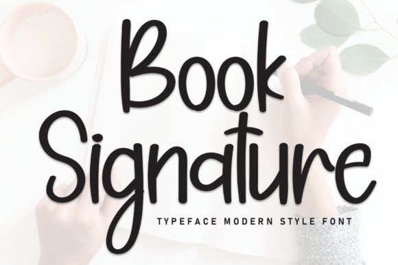 Book Signature Font - Featured Image