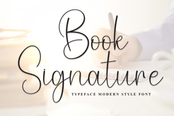 Book Signature Font - Featured Image