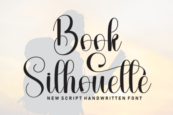 Book Silhouette Font - Featured Image