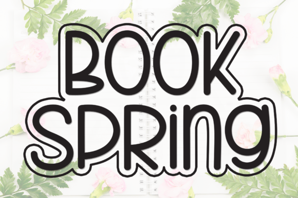 Book Spring Font - Featured Image