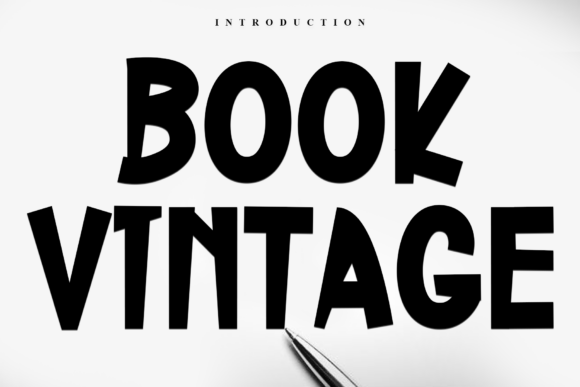 Book Vintage Font - Featured Image