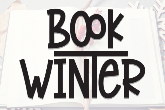 Book Winter Font - Featured Image
