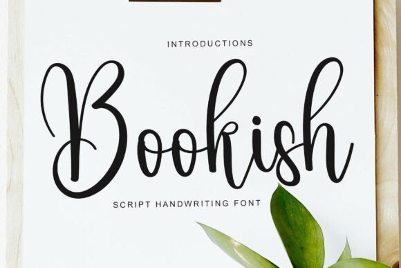 Bookish Font - Featured Image