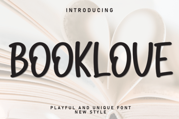 Booklove Font - Featured Image