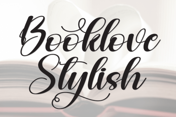 Booklove Stylish Font - Featured Image