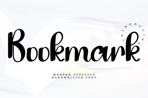 Bookmark Font - Featured Image
