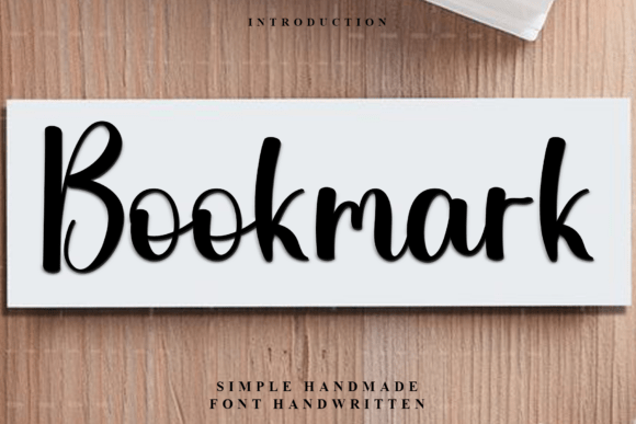 Bookmark Font - Featured Image