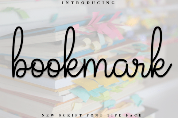Bookmark Font - Featured Image