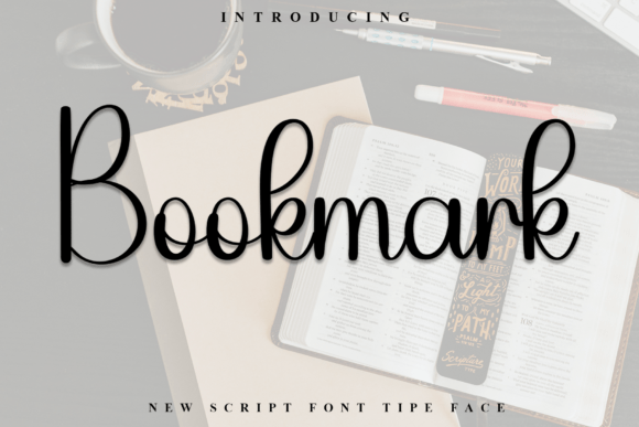 Bookmark Font - Featured Image