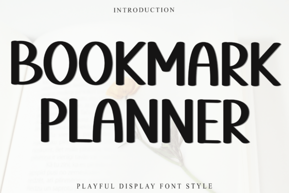 Bookmark Planner Font - Featured Image