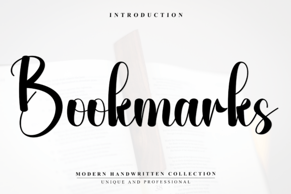 Bookmarks Font - Featured Image