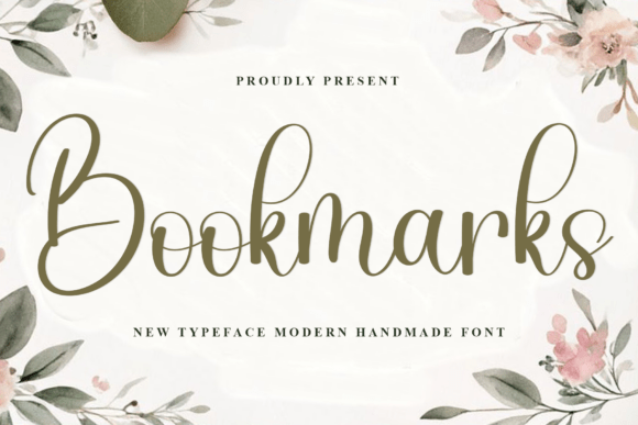 Bookmarks Font - Featured Image