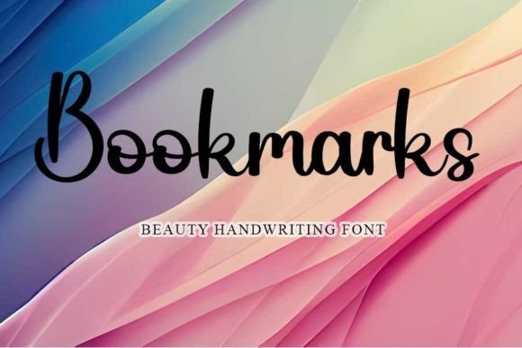 Bookmarks Font - Featured Image