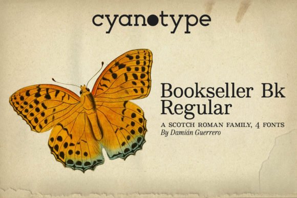 Bookseller Bk Regular Font - Featured Image