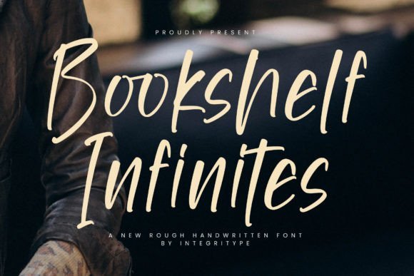 Bookshelf Infinites Font - Featured Image