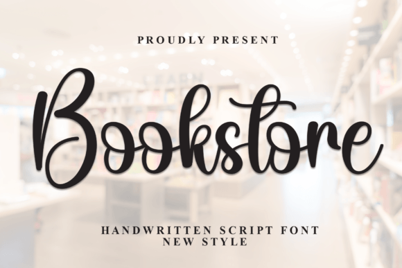 Bookstore Font - Featured Image