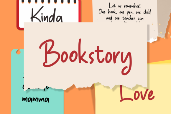 Bookstory Font - Featured Image