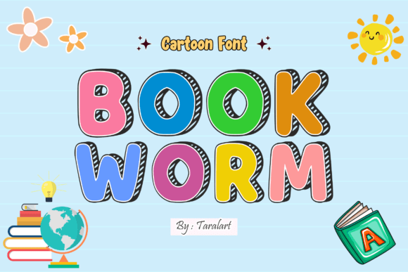 Bookworm Font - Featured Image