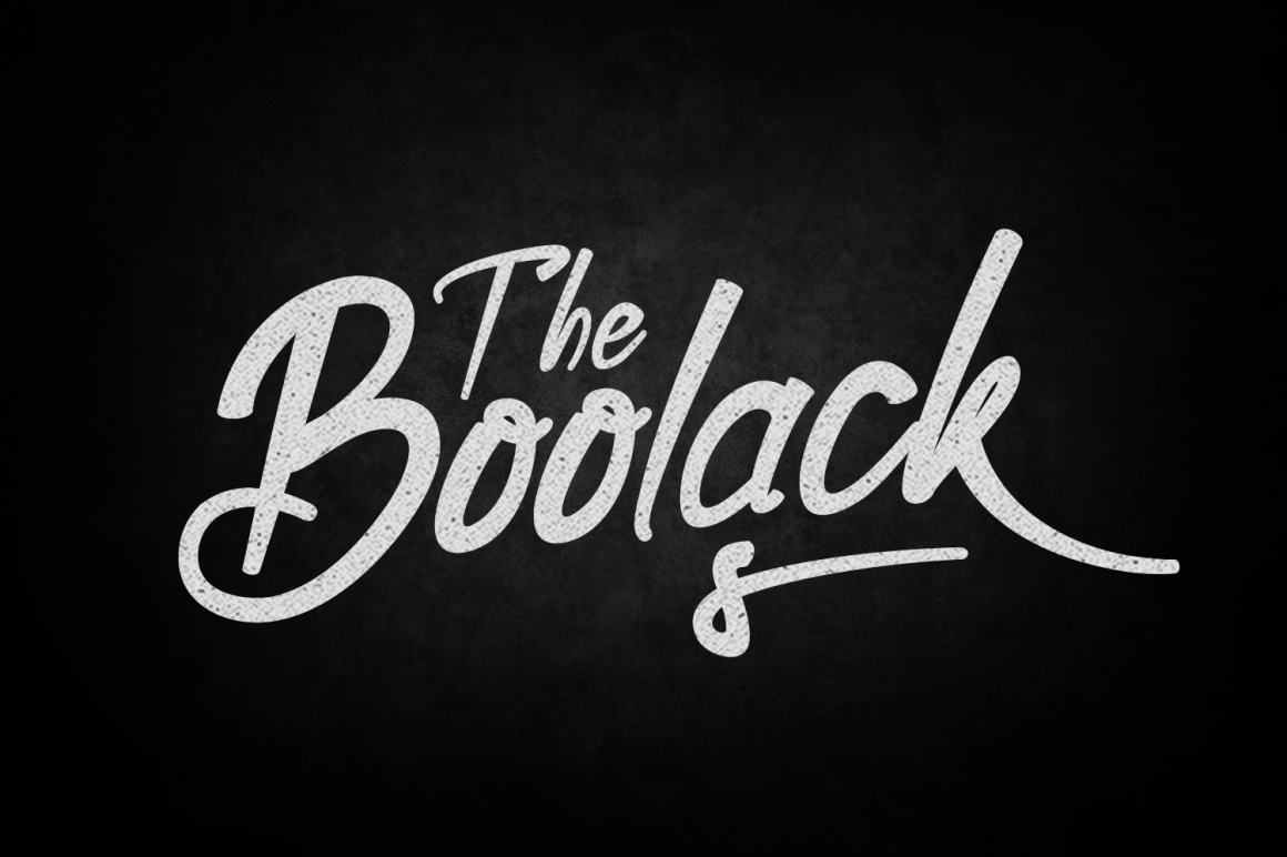 Boolack Font - Featured Image