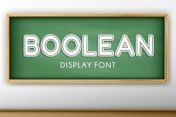 Boolean Font - Featured Image