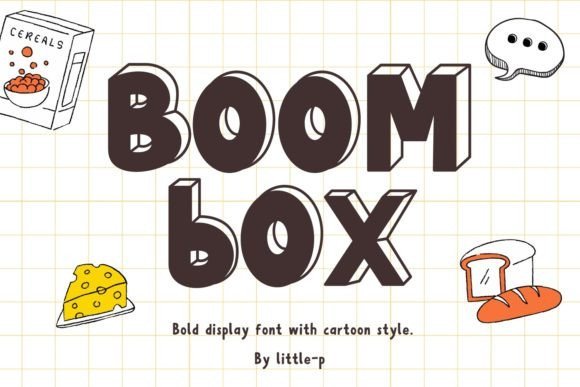 Boom Box Font - Featured Image