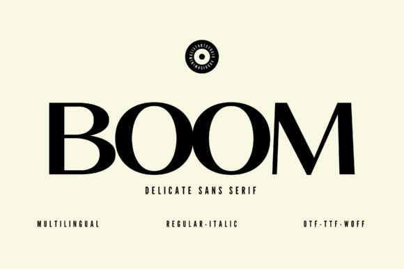Boom Font - Featured Image