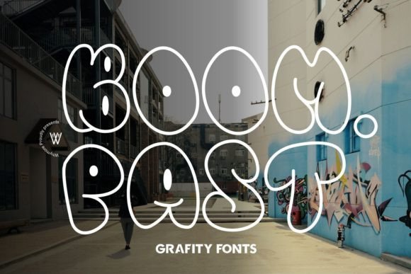Boom Past Font - Featured Image