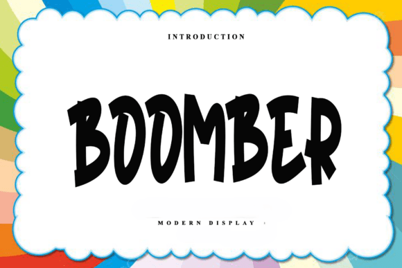Boomber Font - Featured Image
