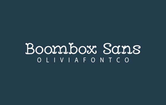 Boombox Sans Font - Featured Image