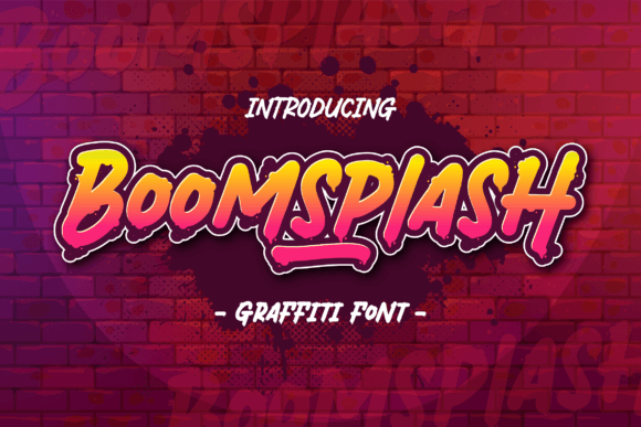Boomsplash Font - Featured Image