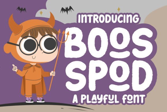 Boos Spod Font - Featured Image