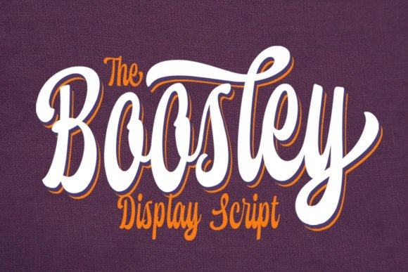 Boosley Font - Featured Image