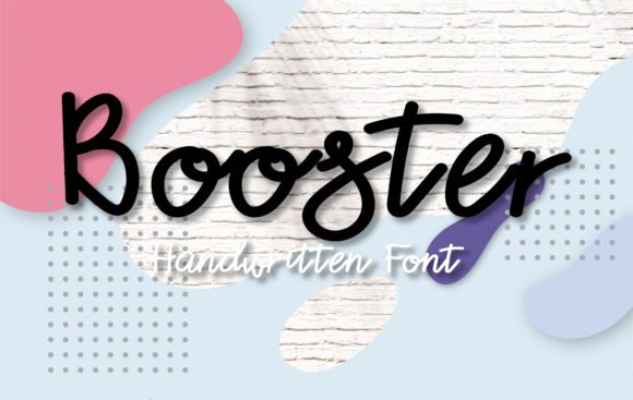 Booster Font - Featured Image