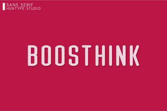 Boosthink Font - Featured Image