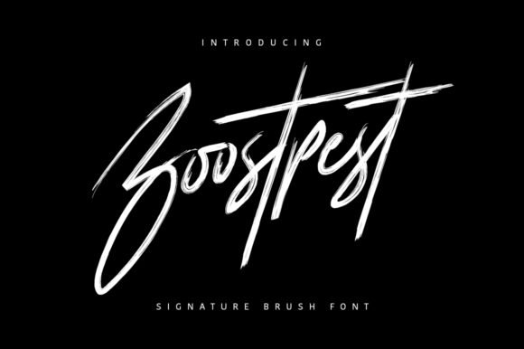 Boostpest Font - Featured Image