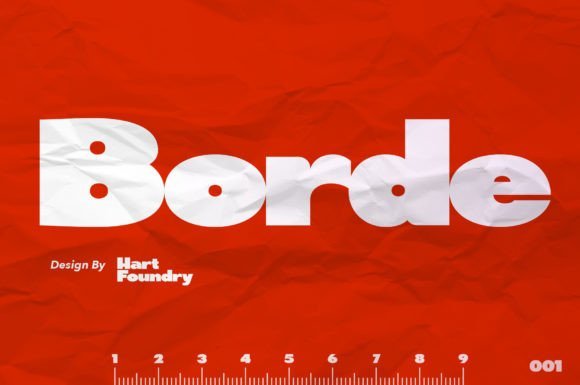 Borde Font - Featured Image
