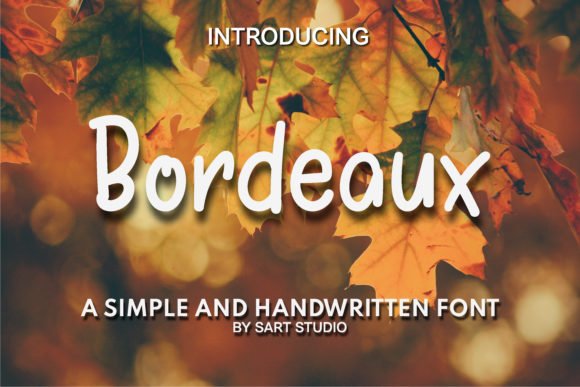 Bordeaux Font - Featured Image