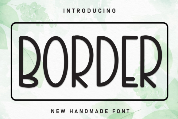 Border Font - Featured Image