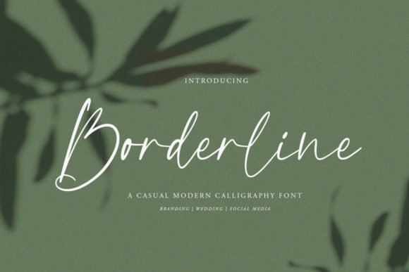 Borderline Font - Featured Image