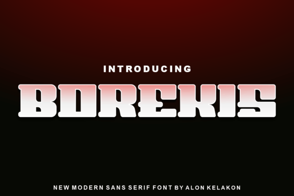 Borekis Font - Featured Image