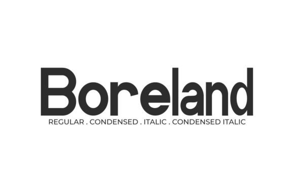 Boreland Font - Featured Image