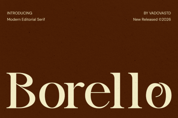 Borello Font - Featured Image