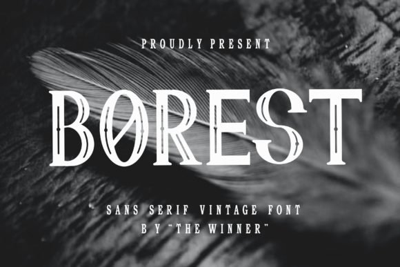 Borest Font - Featured Image