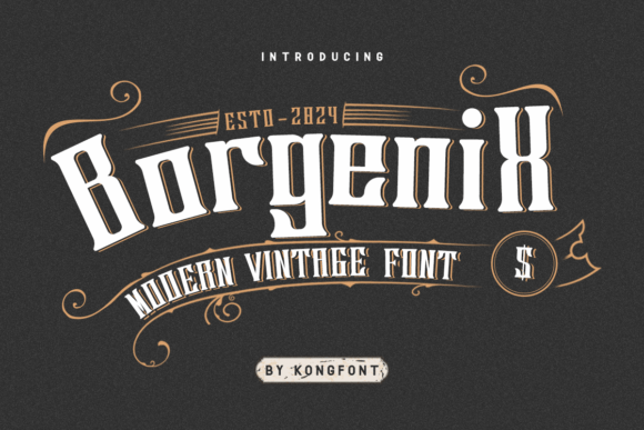Borgenix Font - Featured Image