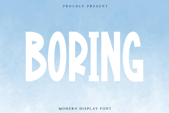 Boring Font - Featured Image