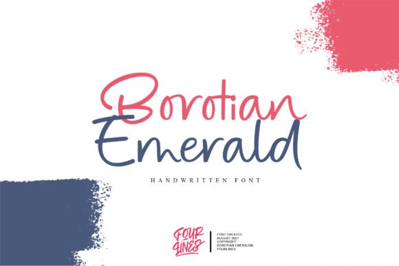 Borotian Emerald Font - Featured Image