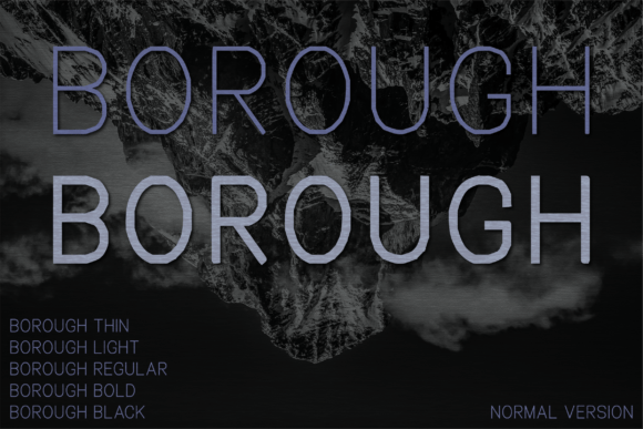 Borough Font - Featured Image