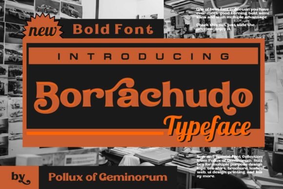Borrachudo Font - Featured Image
