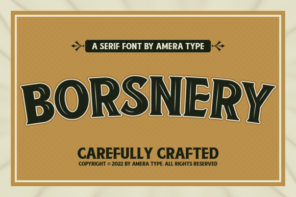 Borsnery Font - Featured Image